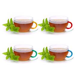 SIMAX EVA COLOR FILIZANKA+SPODEK 0,25L KPL 4 SZT-261