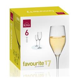 RONA FAVOURITE KIELISZEK 170ML DO SZAMPANA 6SZT-6870