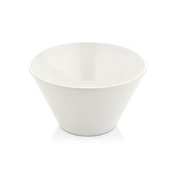 MELAMINA "V" MISA OKRĄGŁA 26CM BIAŁA-5111