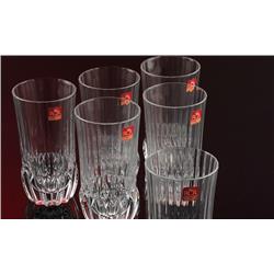 RCR ADAGIO SZKLANKA 400ML LONG KPL 6 SZT-6616