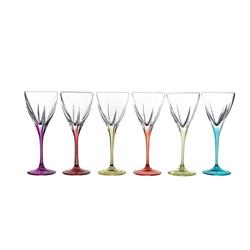 RCR FUSION COLOUR KIELISZEK WINO 210ML KPL 6 SZT-6525