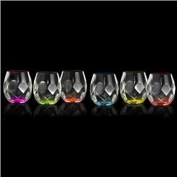 RCR ALKEMIST COLOR SZKLANKA NISKA 380ML KPL 6 SZT-10827