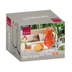 RONA UNIVERSAL HURRICANE KIELISZEK 530ML 6SZT-6911