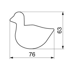 WYKRAWACZ GĄSKA 7,6 CM-8080