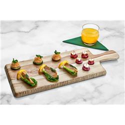 MELAMINA DESKA PROSTOKĄTNA TEAK 50 x 19,5 cm-5693