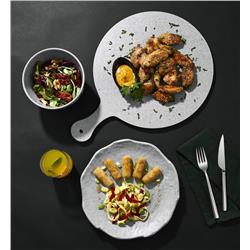 MELAMINA GREY POLARIS PÓŁMISEK GN 2/4 53x16,2CM-5797