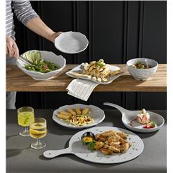 MELAMINA NORMA TALERZ 28CM SZARY-5810