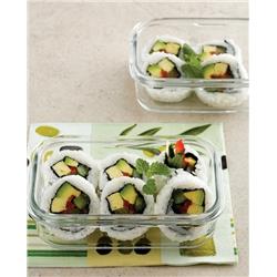 GLASSLOCK POJEMNIK PROSTOKATNY MIKROFALA 400ML-4728