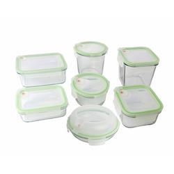 GLASSLOCK POJEMNIK KWADRATOWY MIKROFALA 490ML-4757