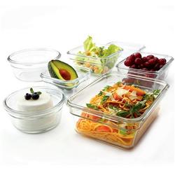 GLASSLOCK POJEMNIK KWADRATOWY MIKROFALA 490ML-4763