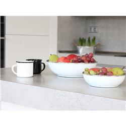 * BELIS KUBEK EMALIOWANY 8CM 0,35L BLACK -11755