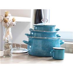 * BELIS KUBEK EMALIOWANY 8CM 0,35L FLOWER-11596