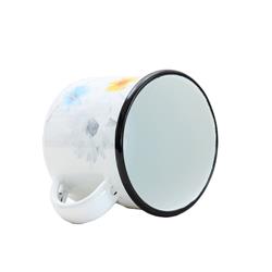 * BELIS KUBEK EMALIOWANY 8CM 0,35L MEADOW-11765