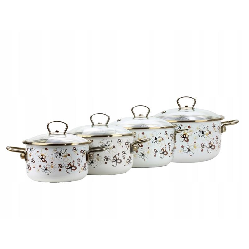 * BELIS KPL. 4 GARNKÓW Z POKRYWAMI CREAM PREMIUM -11545