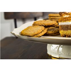 * BERNADOTTE IVORY GOLD PATERA PROSTOKĄT N/N 40CM-12102