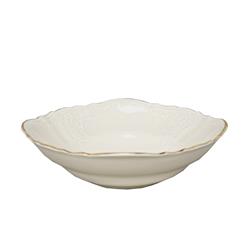 * BERNADOTTE IVORY GOLD SALATERKA 23 CM-11472