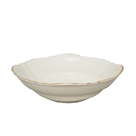 * BERNADOTTE IVORY GOLD SALATERKA 23 CM-11472