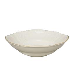 * BERNADOTTE IVORY GOLD SALATERKA 25 CM-11474