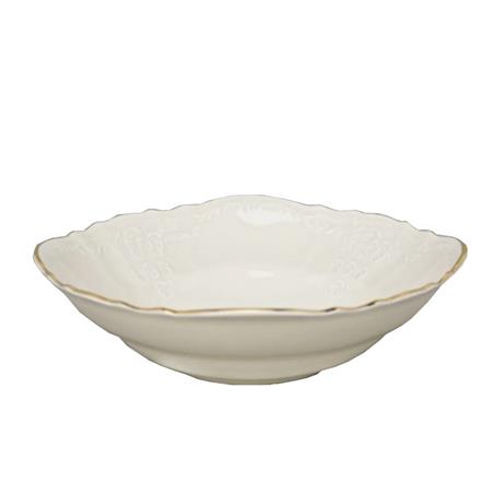 * BERNADOTTE IVORY GOLD SALATERKA 25 CM-11474