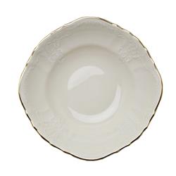 * BERNADOTTE IVORY GOLD SALATERKA 25 CM-11475