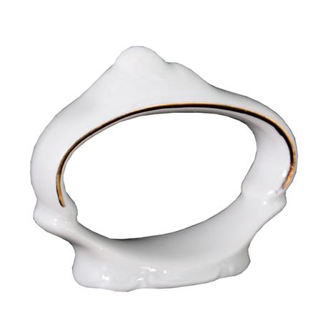 * BERNADOTTE IVORY GOLD PIERŚCIEŃ DO SERWETEK-11531