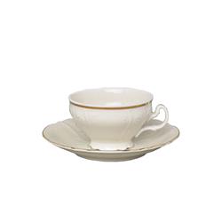 * BERNADOTTE IVORY GOLD FILIŻANKA/SP NIS.155/205ML-11430