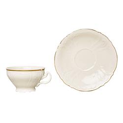 * BERNADOTTE IVORY GOLD FILIŻANKA/SP NIS.155/205ML-11432