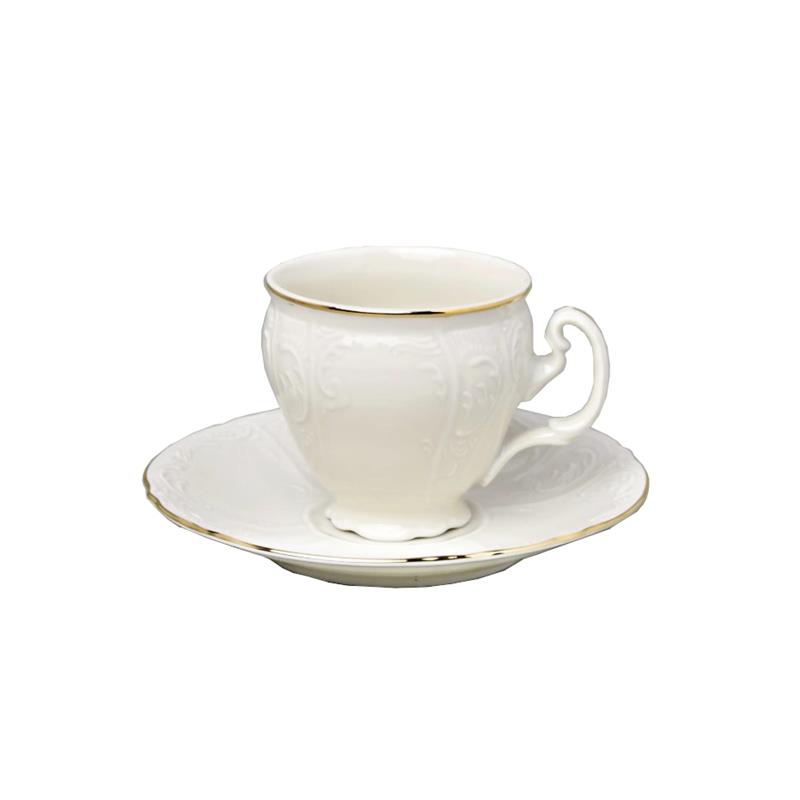 * BERNADOTTE IVORY GOLD FILIŻANKA/SP. WYS.16/240ML-11445