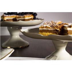 * BERNADOTTE IVORY GOLD PATERA TRÓJKATNA N/N 27 CM-12078