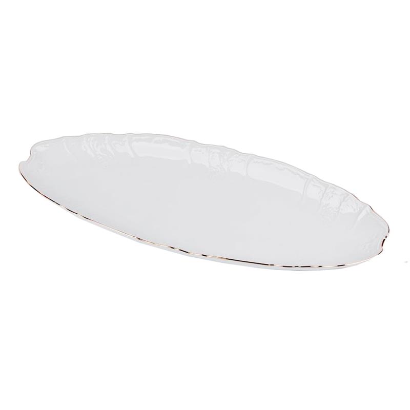 * BERNADOTTE IVORY GOLD PÓŁMISEK NA RYBĘ 65 CM-11504