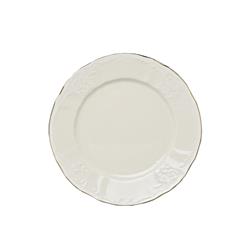 * BERNADOTTE IVORY GOLD TALERZ DESEROWY 17CM-11490