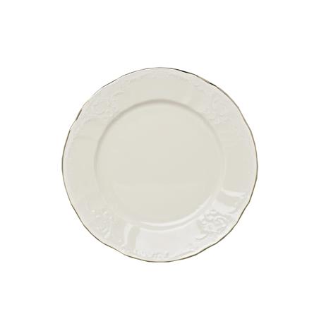 * BERNADOTTE IVORY GOLD TALERZ DESEROWY 19CM-11488