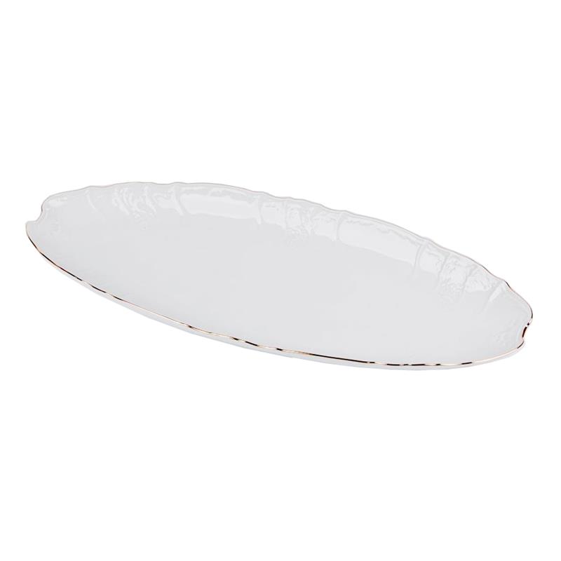 * BERNADOTTE IVORY GOLD PÓŁMISEK NA RYBĘ 52CM-11503