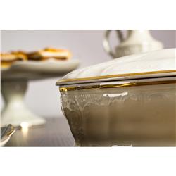 * BERNADOTTE IVORY GOLD POJEMNIK NA SŁODYCZE 2,1 L-12046