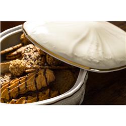 * BERNADOTTE IVORY GOLD POJEMNIK NA SŁODYCZE 2,1 L-12047