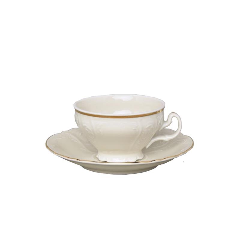 * BERNADOTTE IVORY GOLD FILIŻANKA/SP NISKA18/360ML-11433