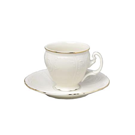 * BERNADOTTE IVORY GOLD FILIŻANKA/SP. WYS.115/90ML-11439