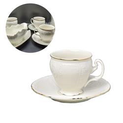 * BERNADOTTE IVORY GOLD FILIŻANKA/SP. WYS.115/90ML-11441