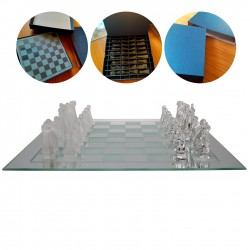 BOHEMIA SZACHY KRYSZTAŁOWE SET