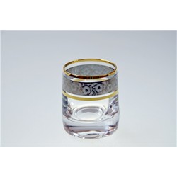 BOHEMIA IDEAL 60ML KIELISZEK ZŁOTO-PLATYNA  6 SZT-708