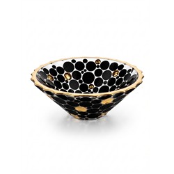 BOHEMIA PRESTIGE LISBOA GOLD BLACK MISA 300MM-13436