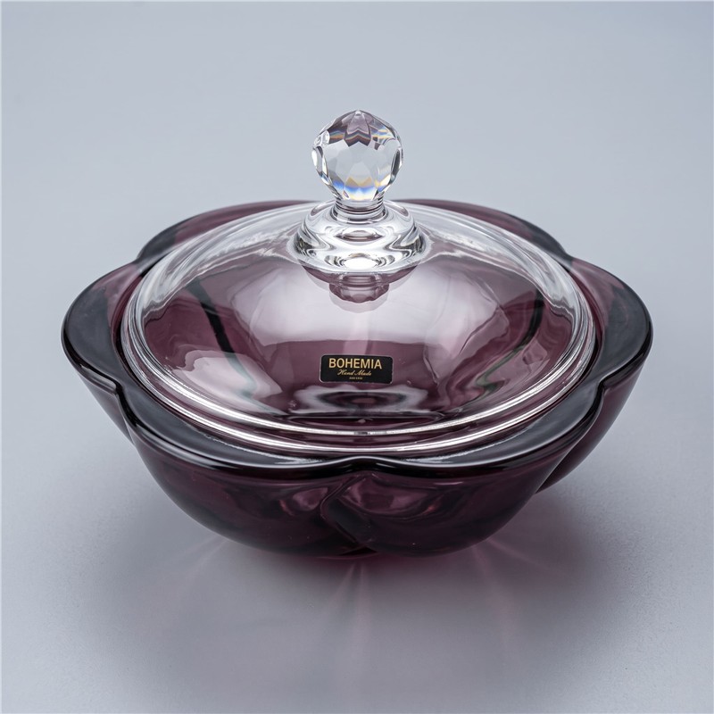 BOHEMIA BARLEY TWIST BURGUNDE BOMBONIERA 200MM-13517