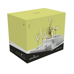 BOHEMIA KATE SZKLANKA 300ML NISKA KPL 6 SZT-13464